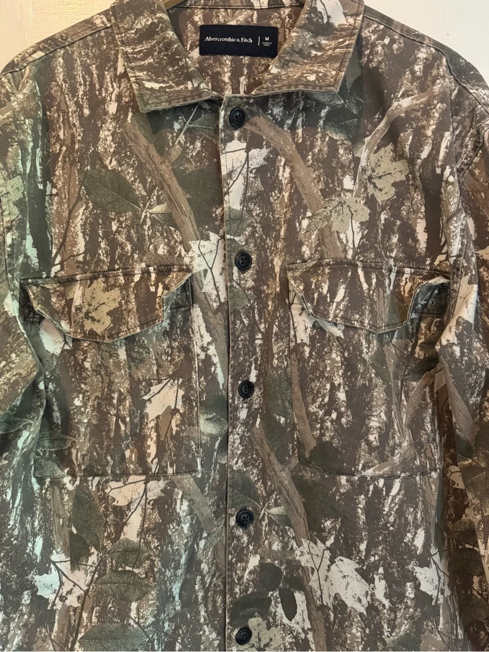 Abercrombie & Fitch camouflage shirt